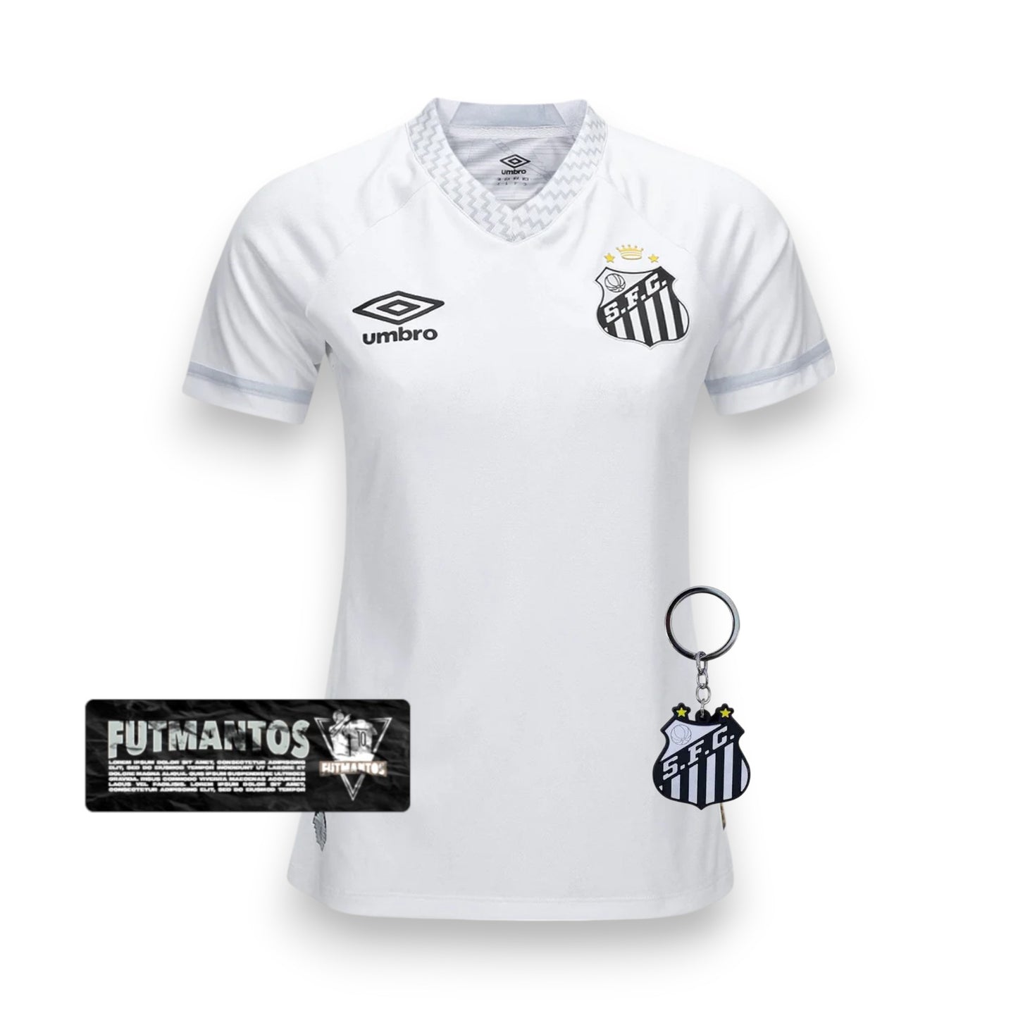 Camisa Santos Feminina I 25/26 | FutMantos