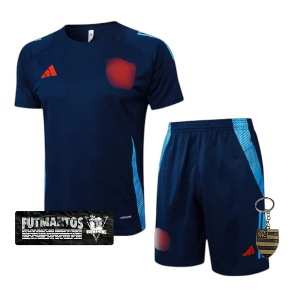 Conjunto CRF Treino 25/26 - Azul Escuro | Futmantos