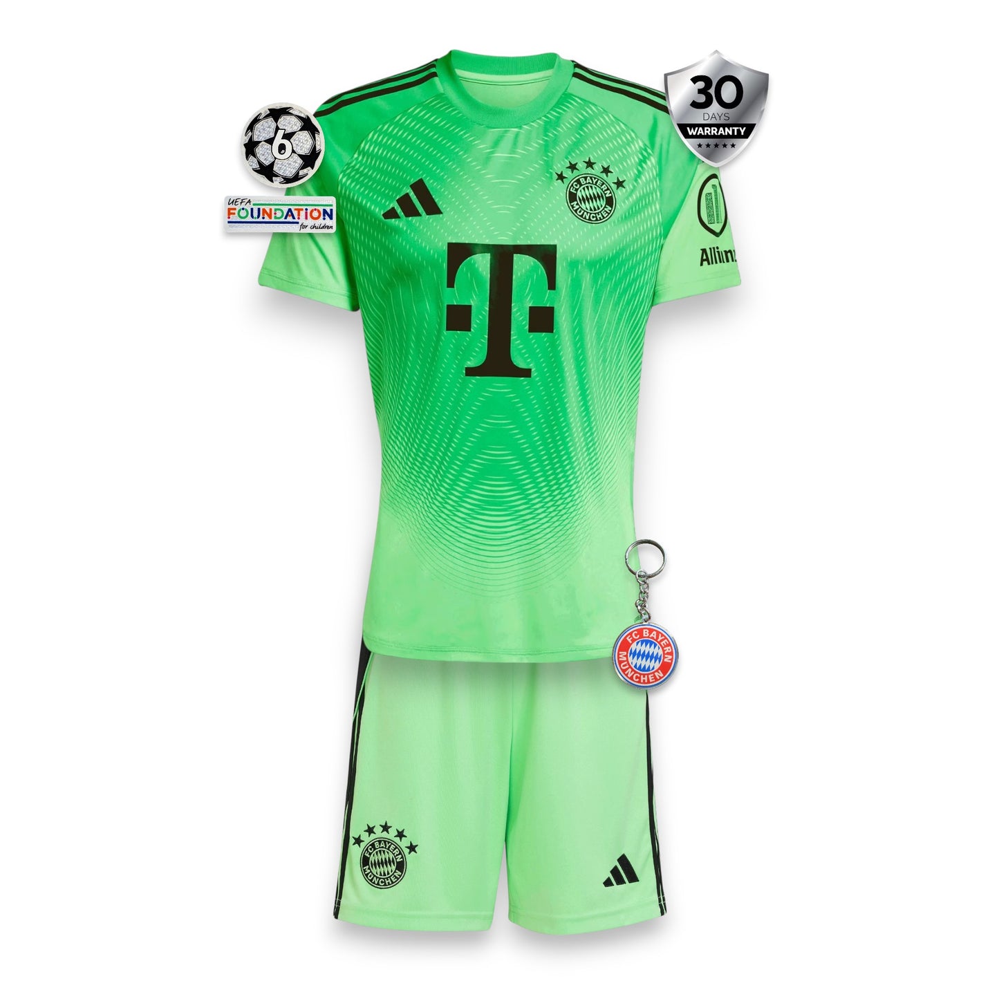 Kit Infantil Bayern de Munique Goleiro 2025/26 | Futmantos