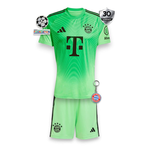Kit Infantil Bayern de Munique Goleiro 2025/26 | Futmantos