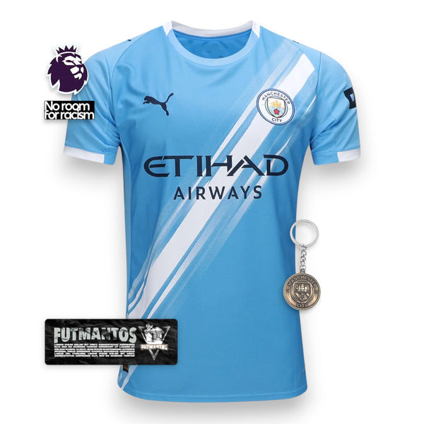Camisa Manchester City l 25/26 Versão Jogador | Futmantos