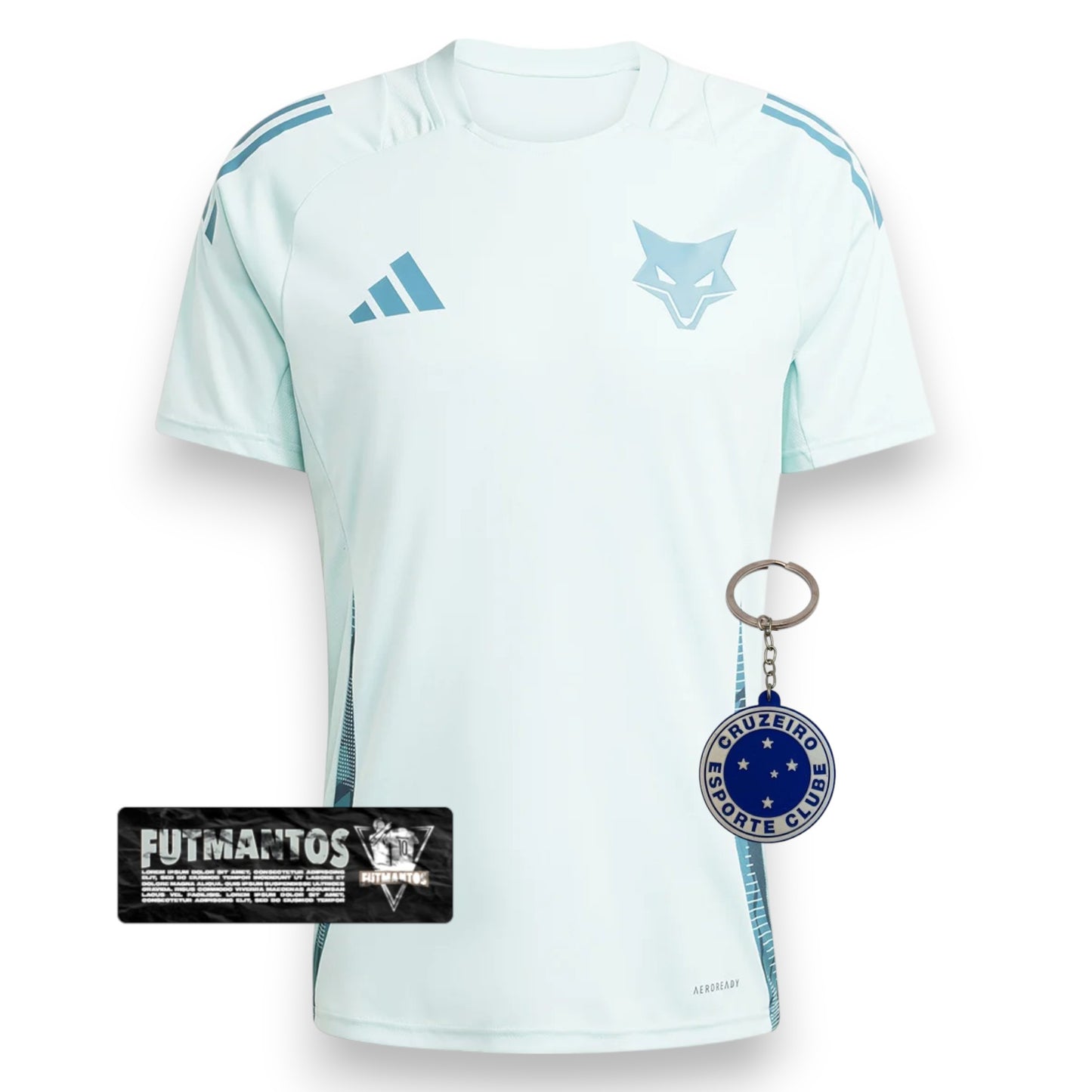Camisa de Treino Cruzeiro II 25/26 Turquesa | FutMantos