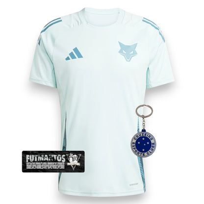 Camisa de Treino Cruzeiro II 25/26 Turquesa | FutMantos