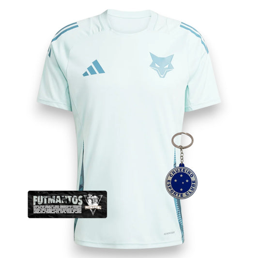 Camisa de Treino Cruzeiro II 25/26 Turquesa | FutMantos