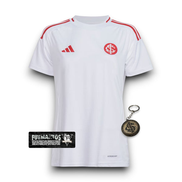 Camisa Internacional ll 25/26  Feminina Branca | FutMantos