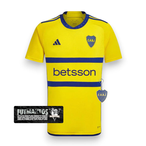 Camisa Boca Juniors II 23/24 - Amarela  | Futmantos