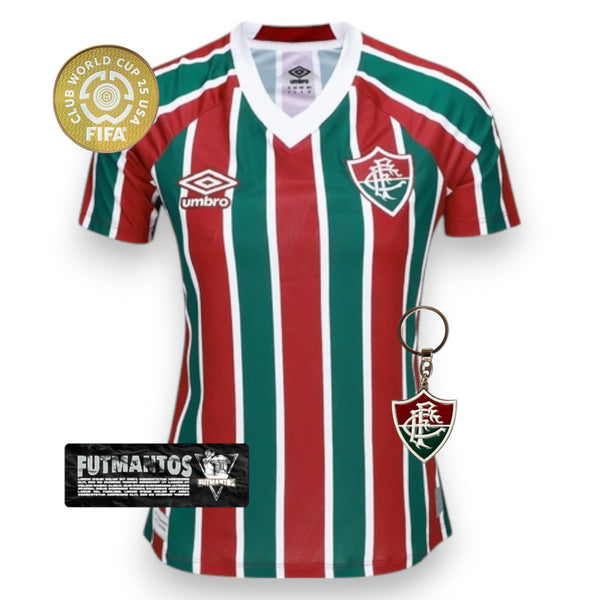 Camisa Fluminense II 25/26 - Super Mundial Feminina | Futmantos