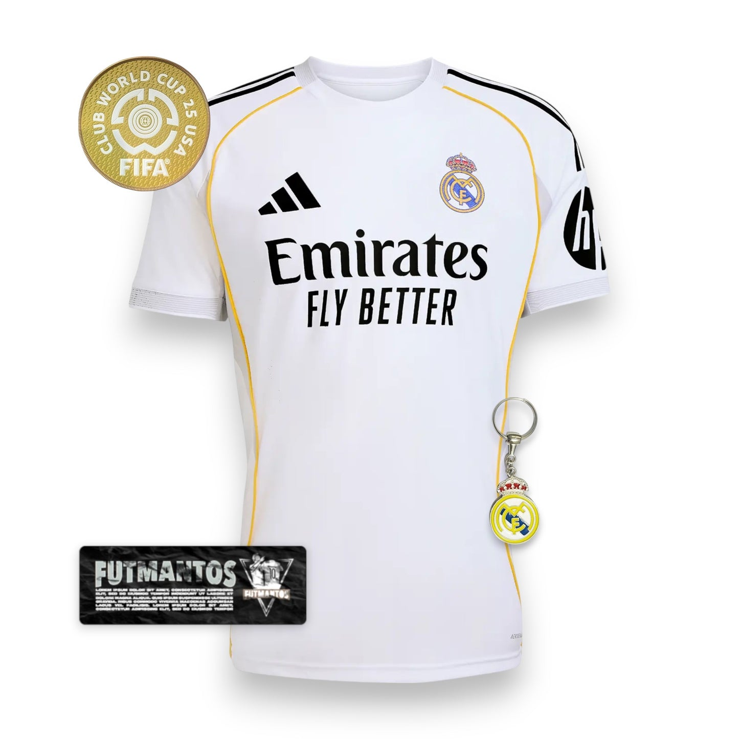 Camisa Real Madrid - 25/26 Super Mundial | Futmantos