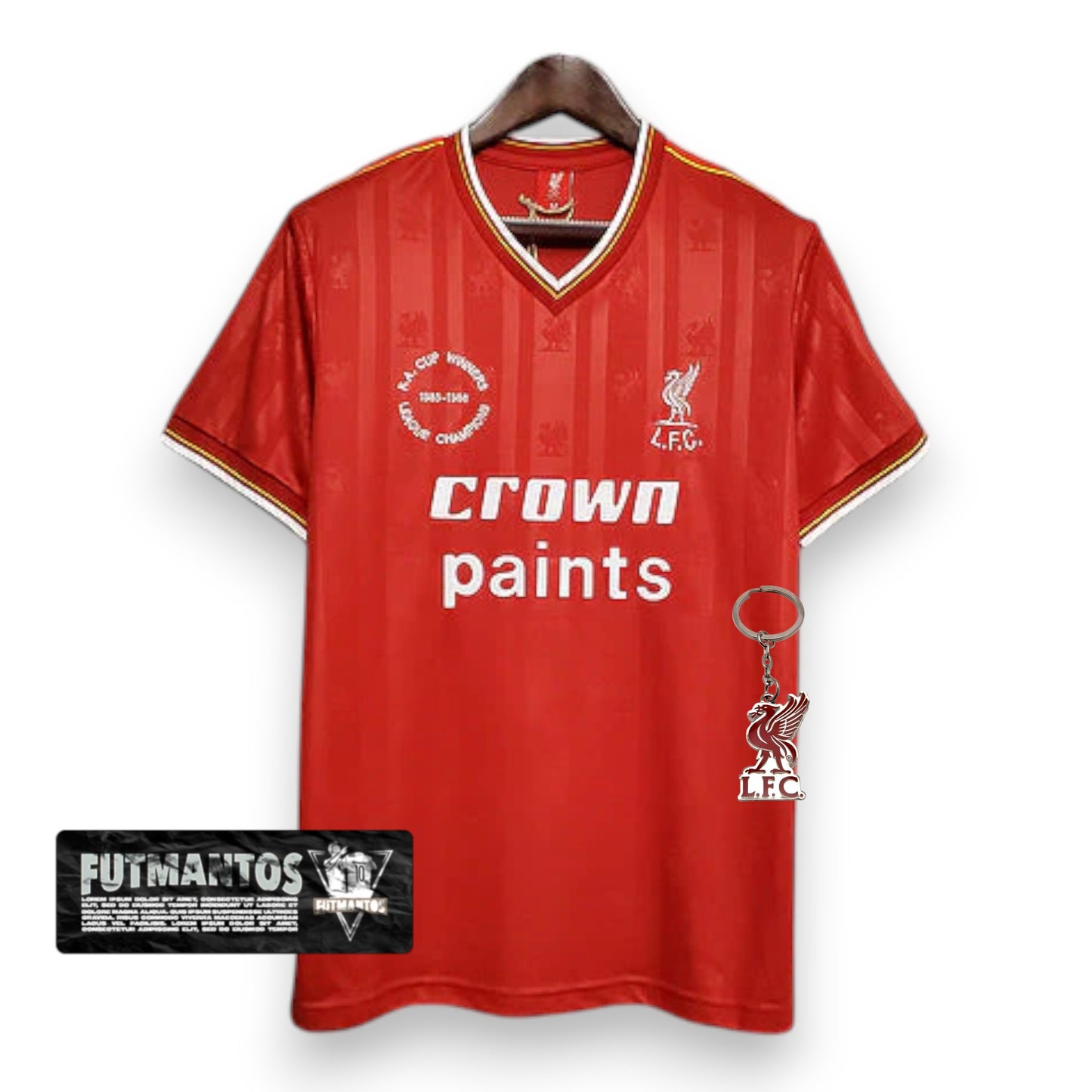 Camisa Liverpool Retrô 1985/1986 Vermelha | Futmantos