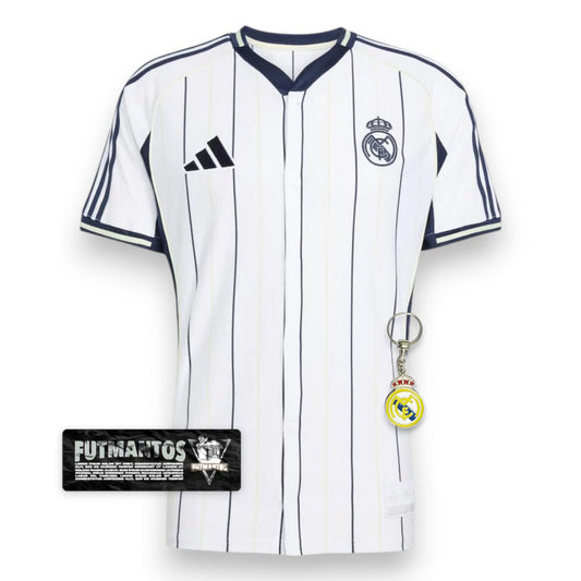 Camisa Real Madrid US Pack Baseball 25/26 | Futmantos