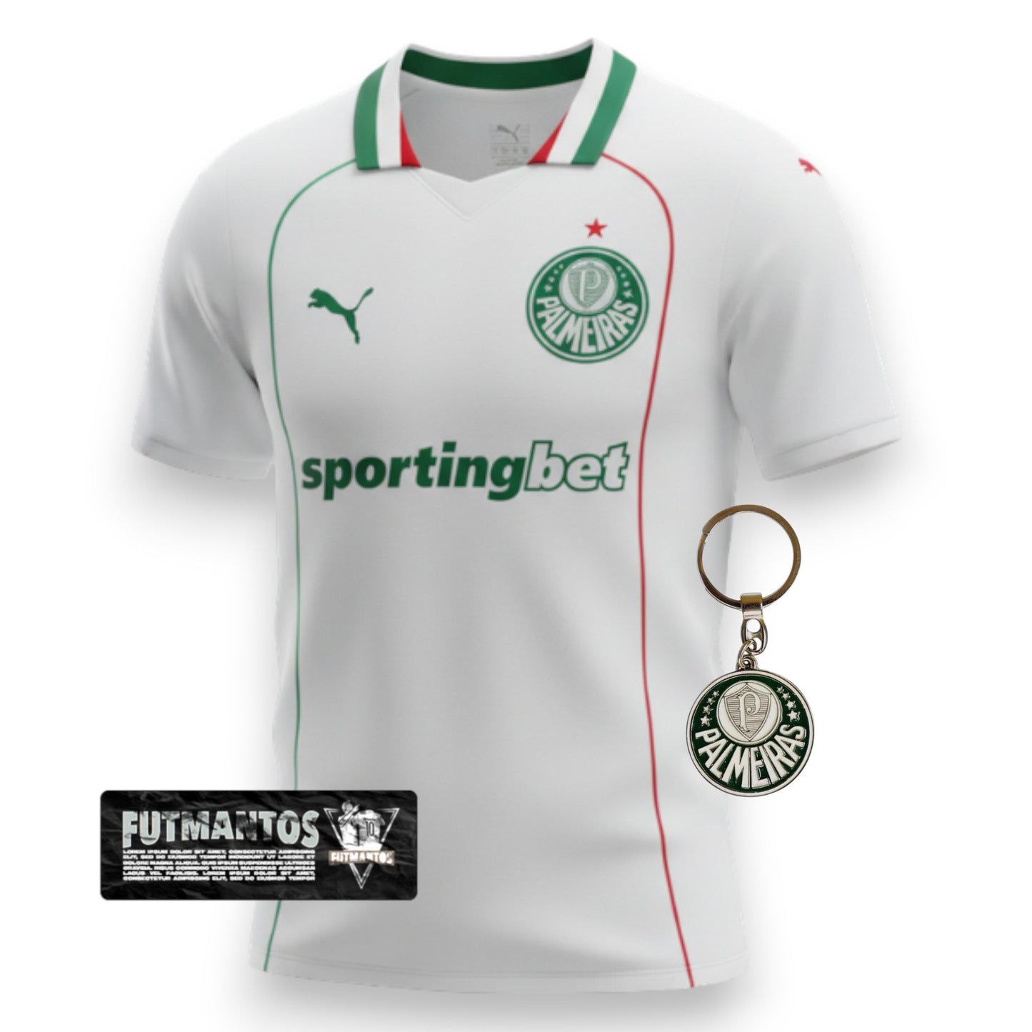 Camisa Palmeiras Il 26/27 - Branca | Futmantos