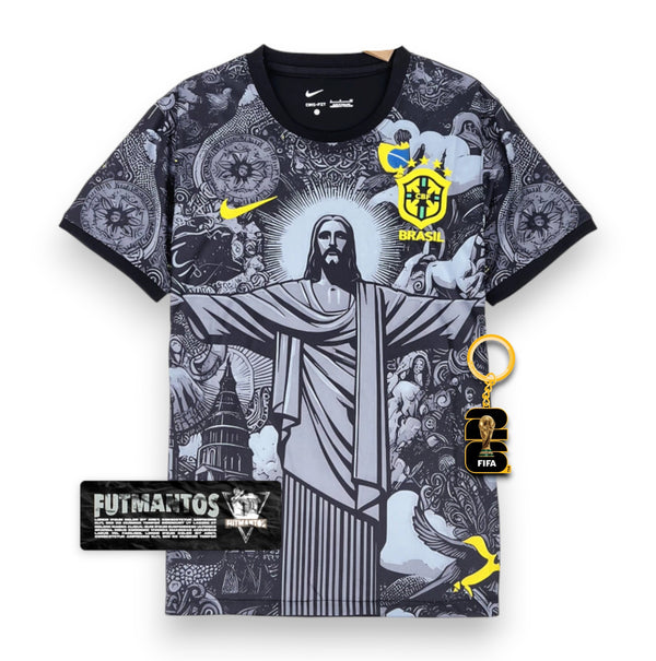 Camisa Brasil 24/25 - Ed Cristo Redentor | Futmantos
