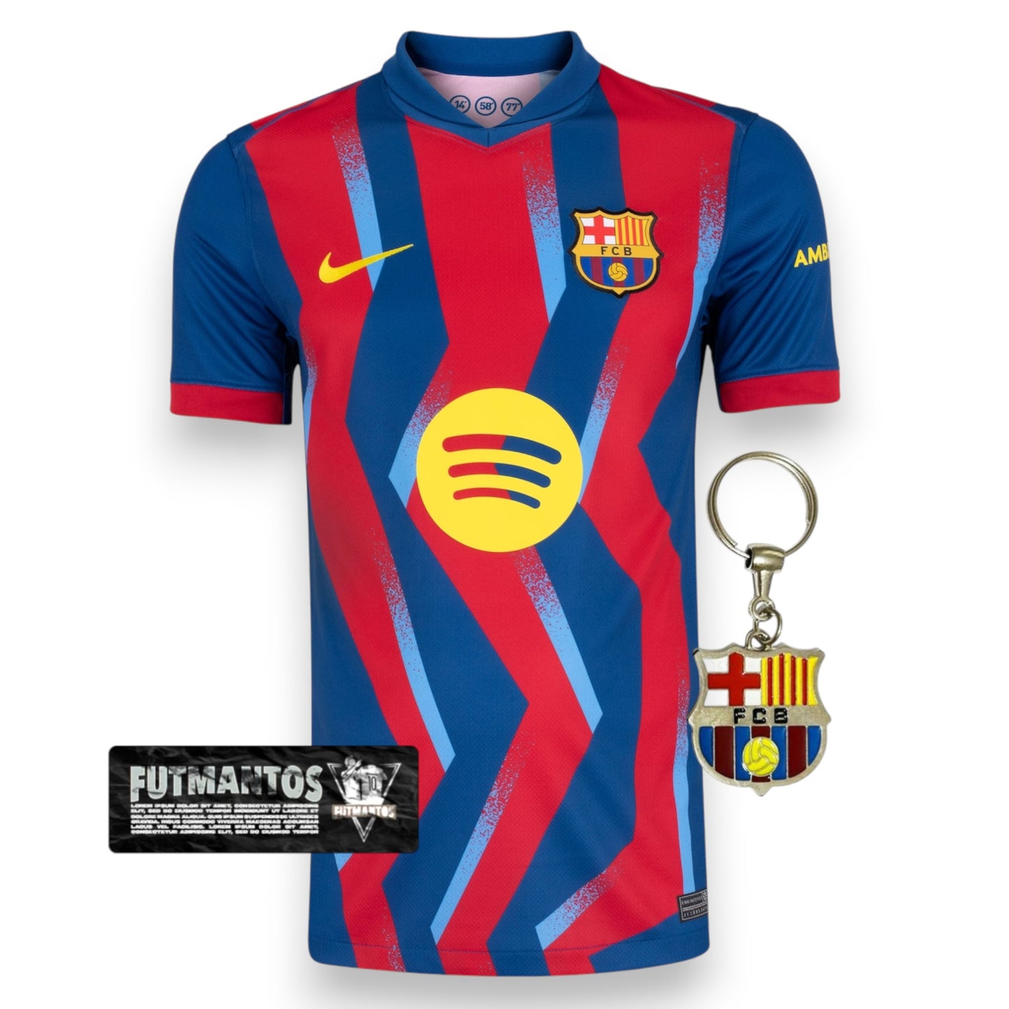Camisa Barcelona lV 25/26 - Jogador | Futmantos