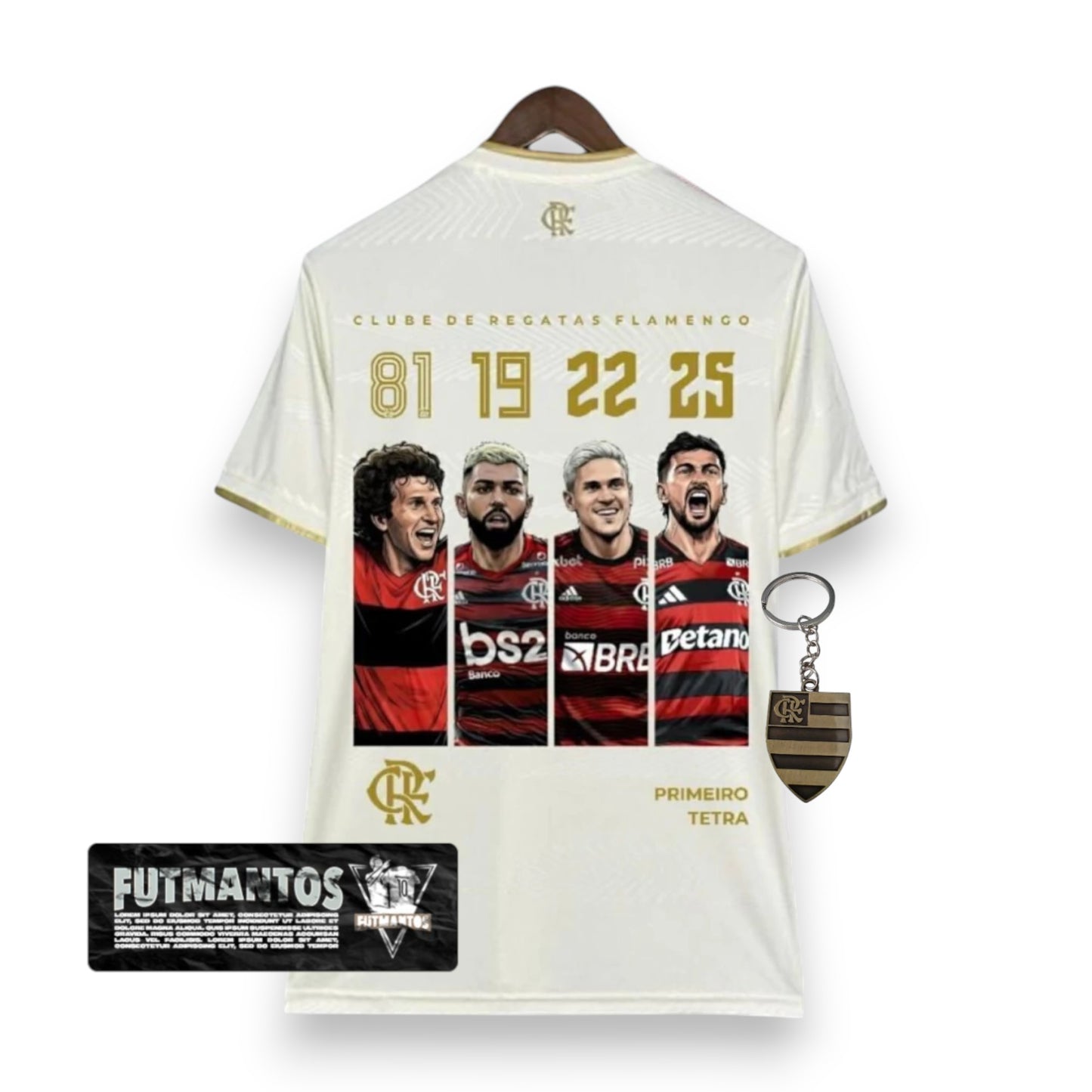 Camisa CRF III 25/26 - TETRA CAMPEÃO | Futmantos