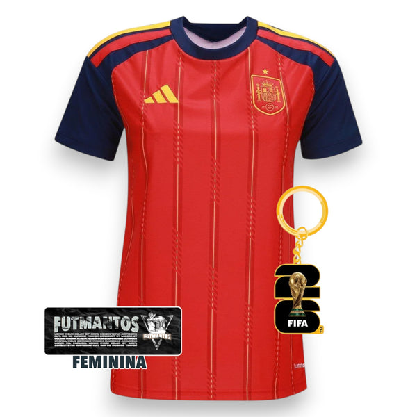 Camisa Espanha I 2026/27 - Feminina | Futmantos