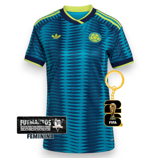 Camisa Colômbia ll 2026/27 Feminina | FutMantos