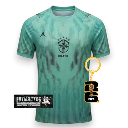 Camisa de Goleiro Brasil Jordan 26/27 - Torcedor | FutMantos