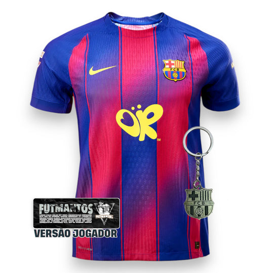Camisa Barcelona I 25/26 - Jogador ED Olivia Rodrigo | Futmantos