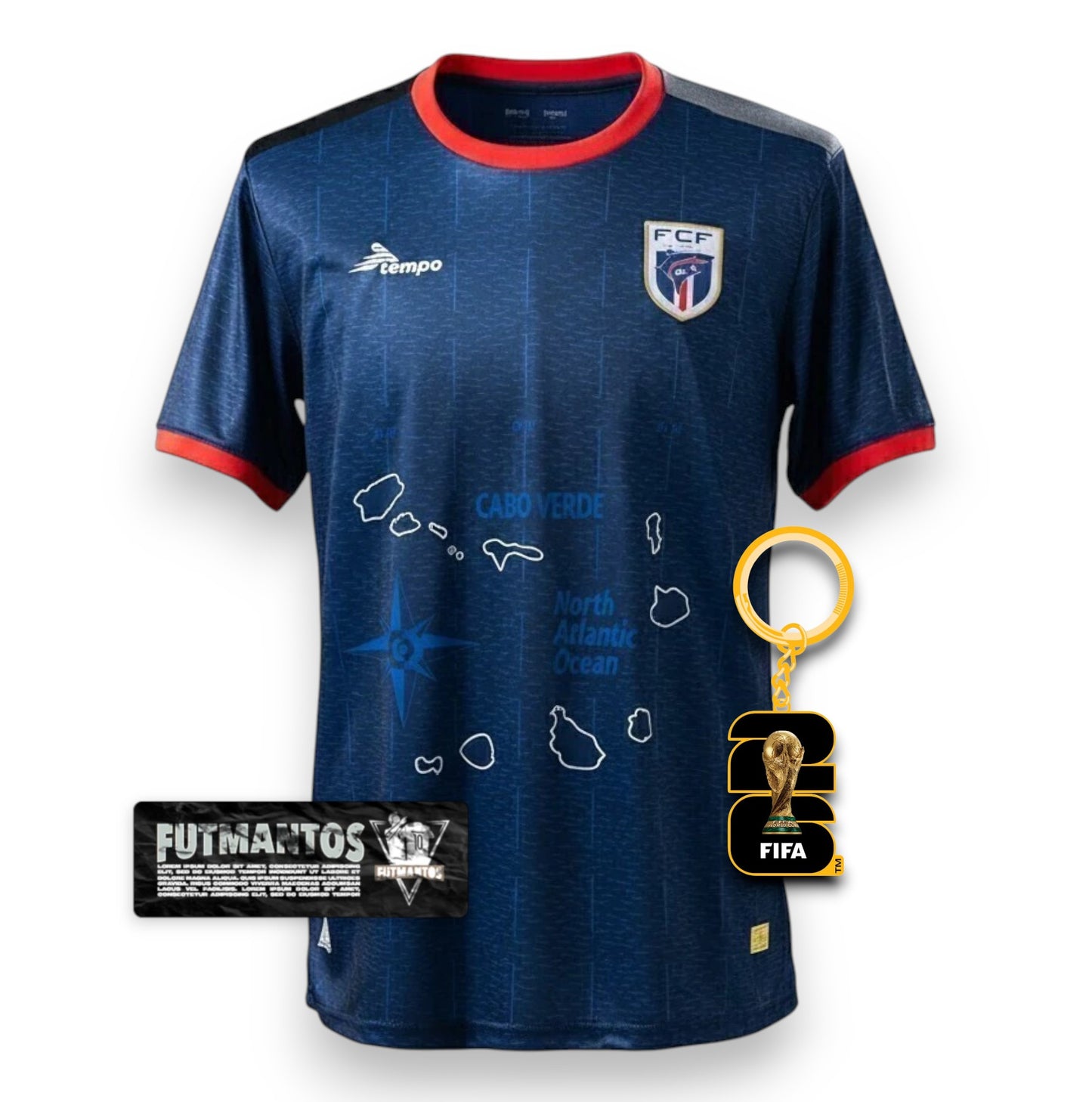 Camisa Cabo Verde l 2025/26 Torcedor | FutMantos
