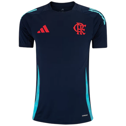 Camisa Flamengo Treino 25/26 Azul Escuro - Versão Torcedor