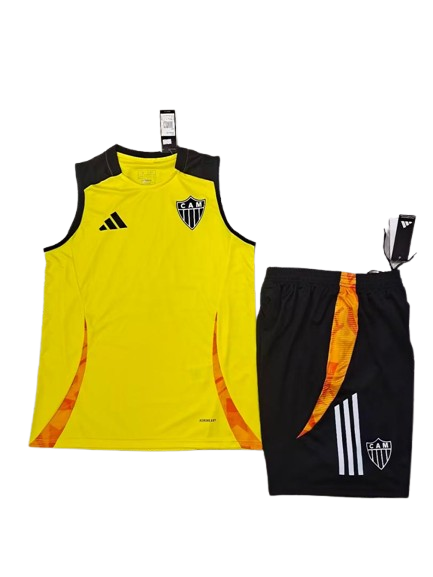 Kit de Treino Atlético Mineiro 25/26 Amarelo