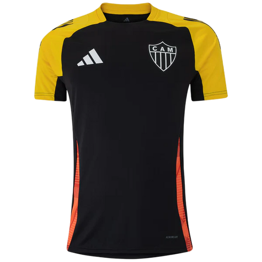 Camisa Atlético Mineiro Treino Preta 25/26 - Versão Torcedor