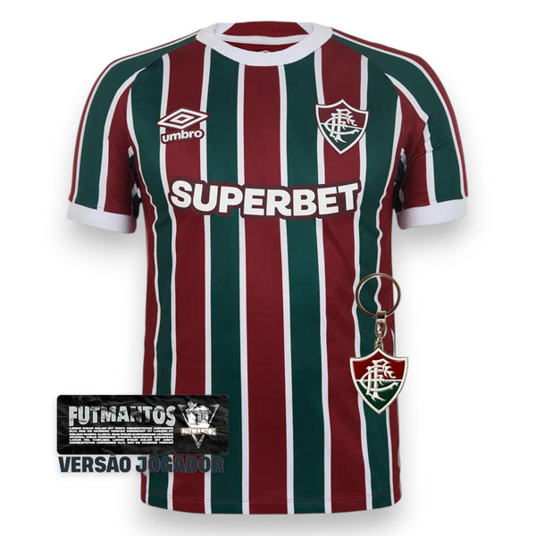 Camisa Fluminense I 25/26 - Versão Jogador | Futmantos