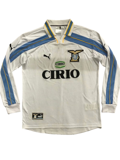 Camisa Lazio 00/01 II Away Manga Longa - Versão Retrô