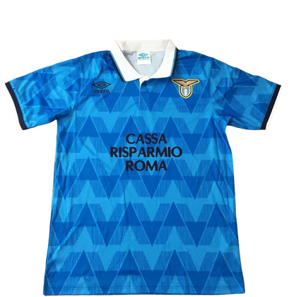 Camisa Lazio 1989 I Home - Versão Retrô