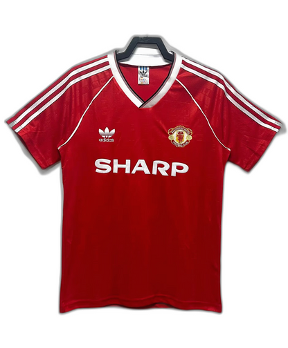 Camisa Manchester United 88/90 I Home - Versão Retrô