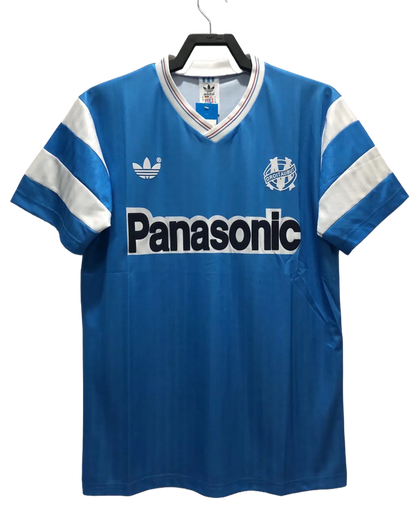 Camisa Marselha 1990 Azul - Versão Retrô
