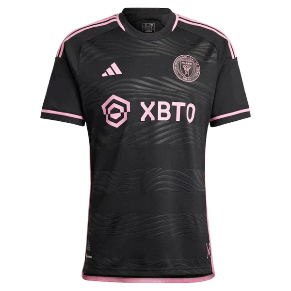 Camisa Inter Miami II 2023 Preto e Rosa - - Masculino Jogador