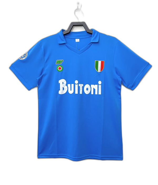Camisa Napoli 87/88 I Home - Versão Retrô
