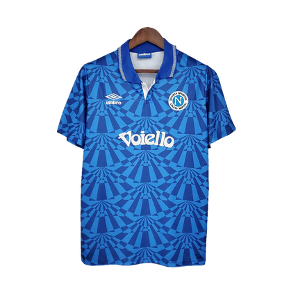 Camisa Napoli 91/93 I Home - Versão Retrô