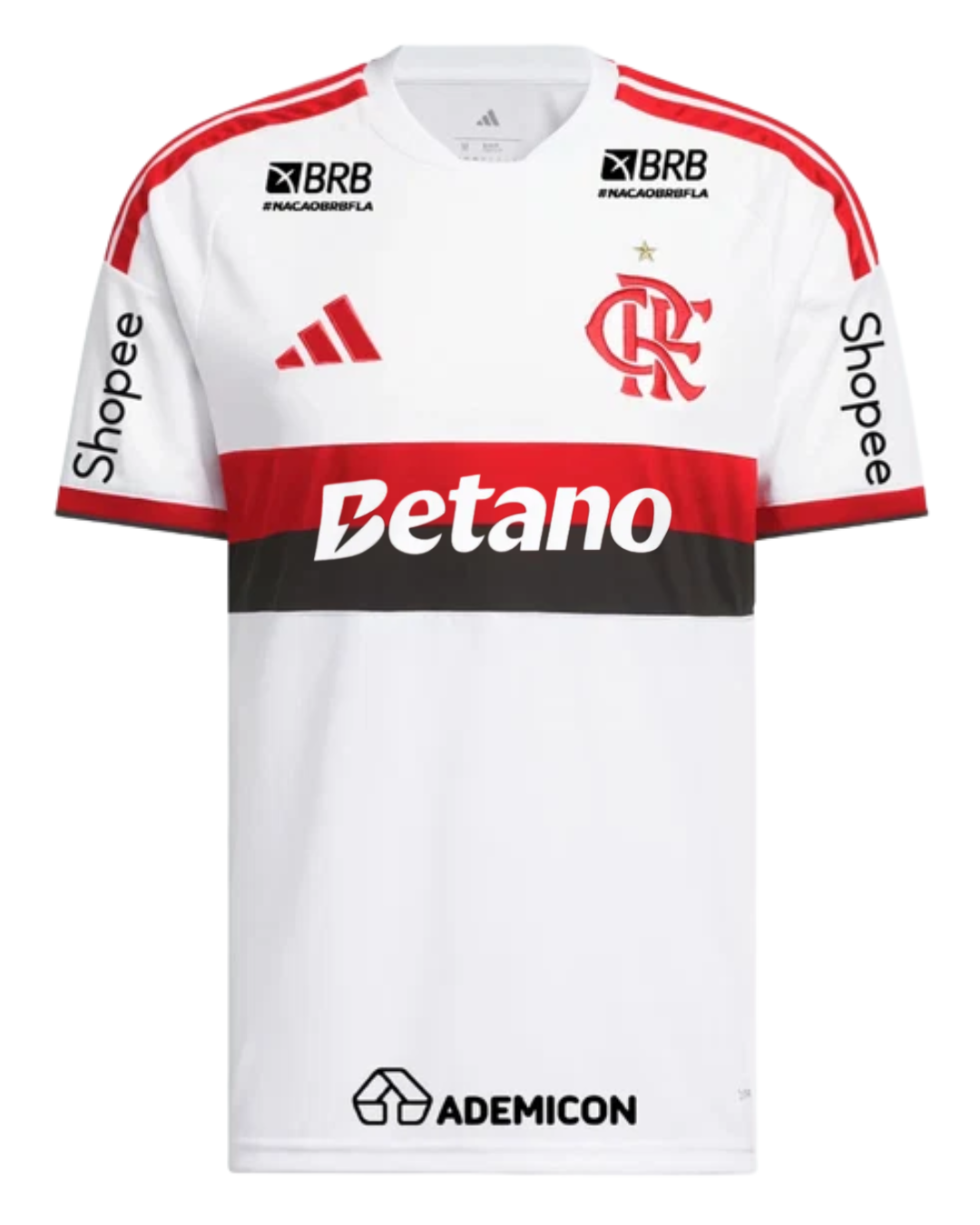 Camisa CRF II 26/27 - Torcedor Com Patrocínios | FutMantos