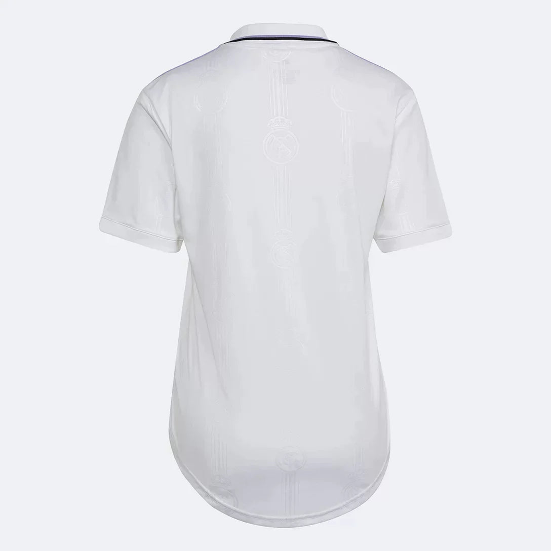 Camisa Feminina Real Madrid I 23/24 - Branco | Futmantos