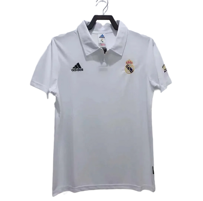 Camisa Real Madrid 02/03 - Liga dos Campeões - I Home - Versão Retrô