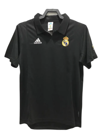 Camisa Real Madrid 02/03 - Liga dos Campeões - II Away - Versão Retrô