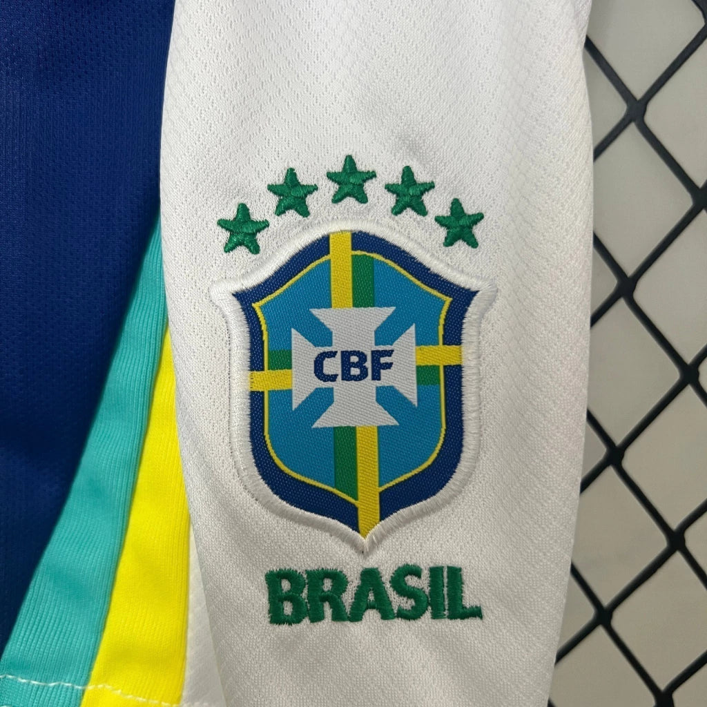 Kit Infantil Brasil II 2024/25 Azul | FutMantos
