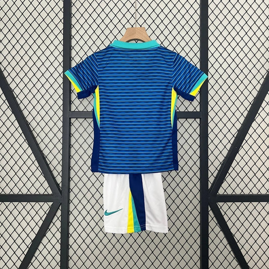 Kit Infantil Brasil II 2024/25 Azul | FutMantos